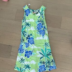Hilo Hattie Women’s Dress - Green and Blue Floral